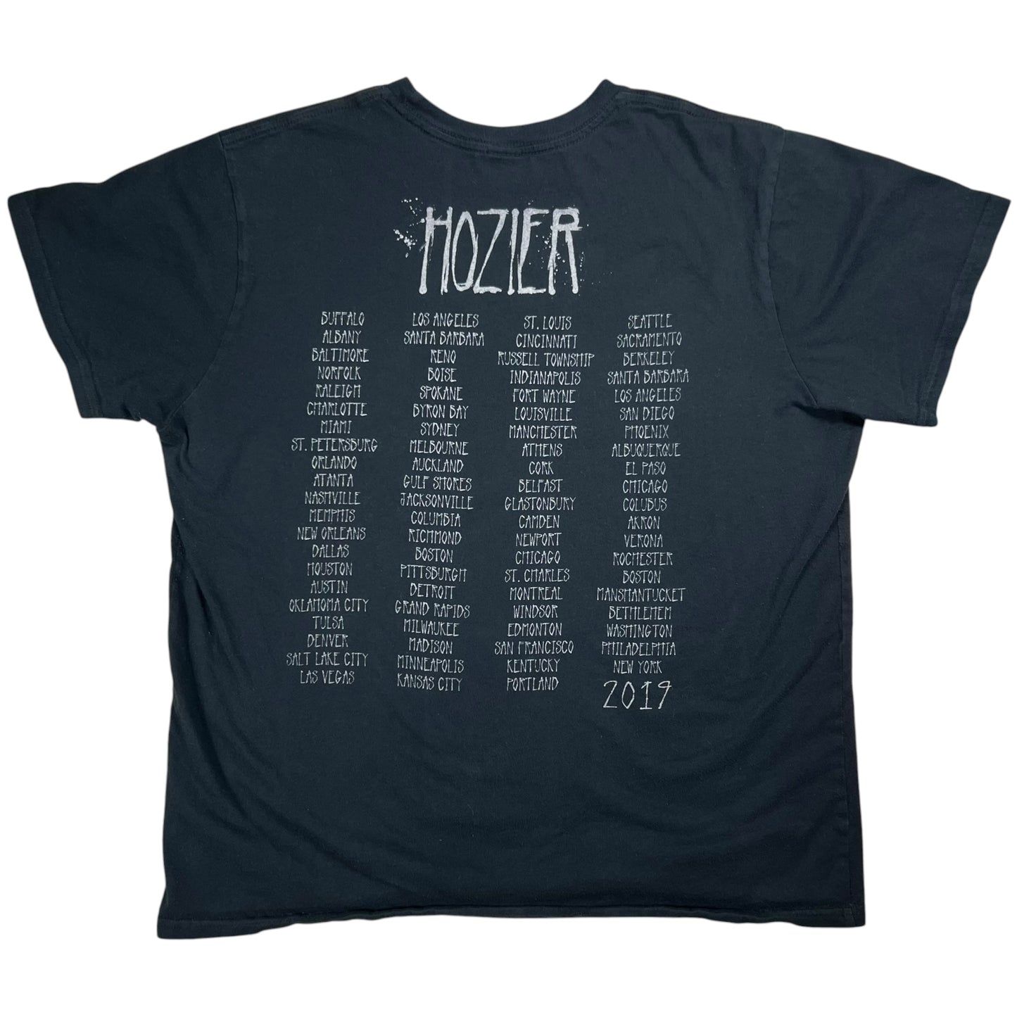 2019 Hozier Wasteland, Baby! USA tour tee (L)