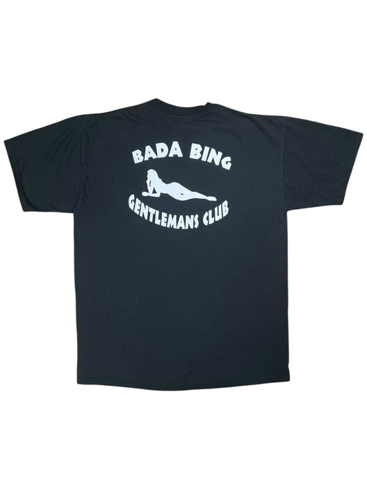 Vintage 90s The Sopranos Bada Bing Gentleman’s Club tee (L)