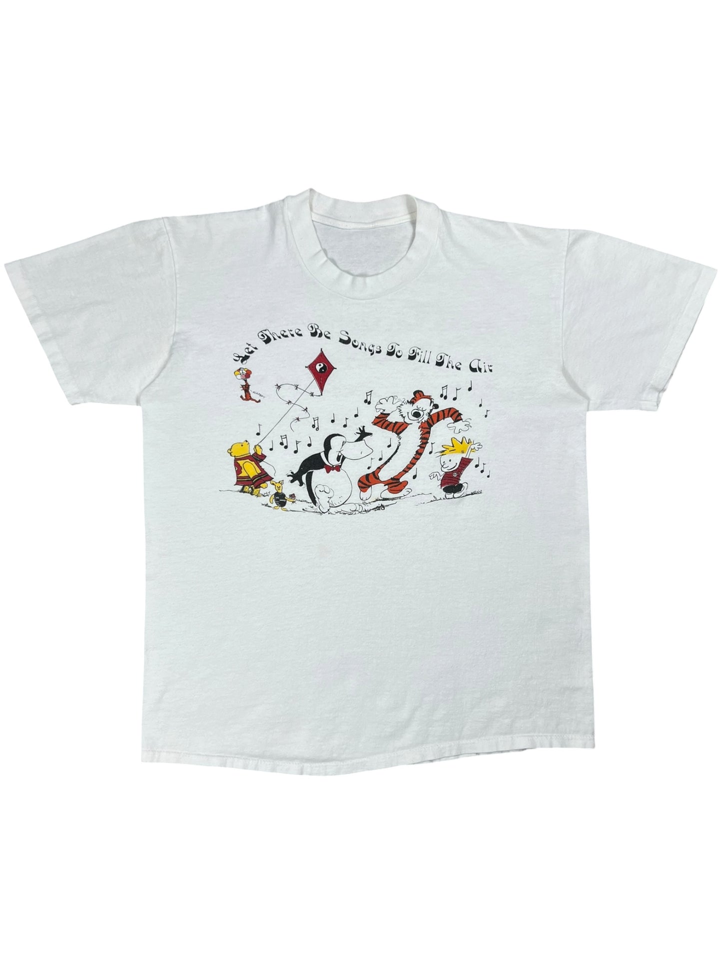 Vintage 90s Grateful Dead Cartoon Ripple / The Music Never Stopped lot band tee (M/L)
