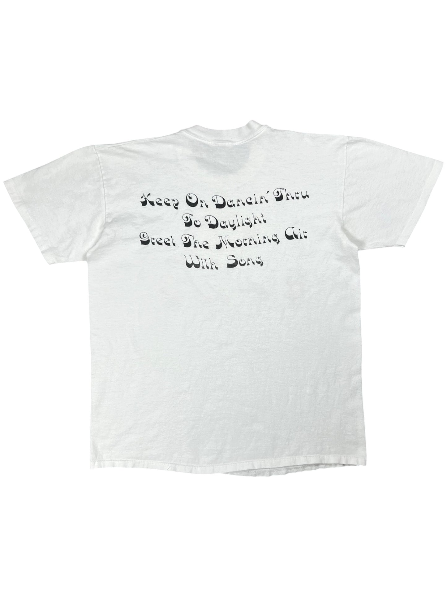 Vintage 90s Grateful Dead Cartoon Ripple / The Music Never Stopped lot band tee (M/L)
