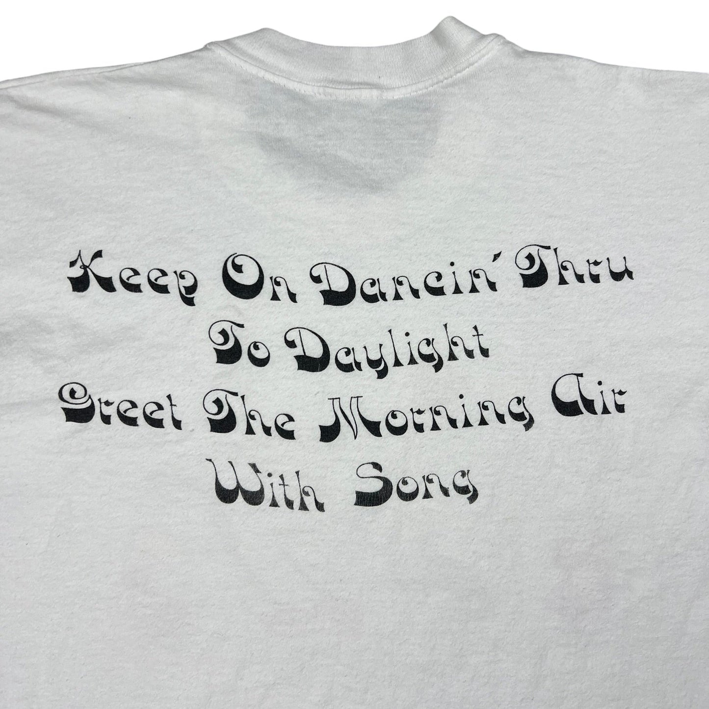 Vintage 90s Grateful Dead Cartoon Ripple / The Music Never Stopped lot band tee (M/L)