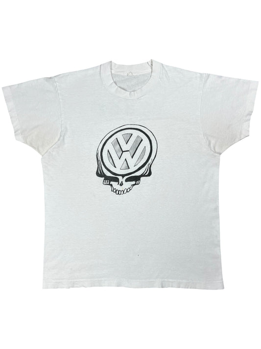 Vintage 80s Grateful Dead Volkswagen steal your face VW lot band tee (L)