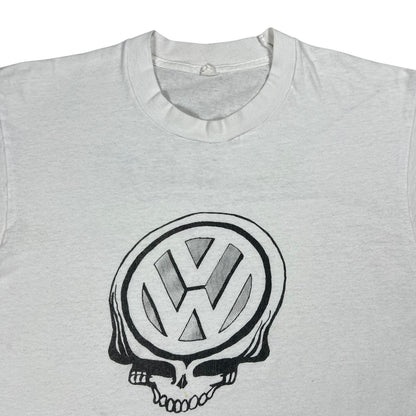 Vintage 80s Grateful Dead Volkswagen steal your face VW lot band tee (L)