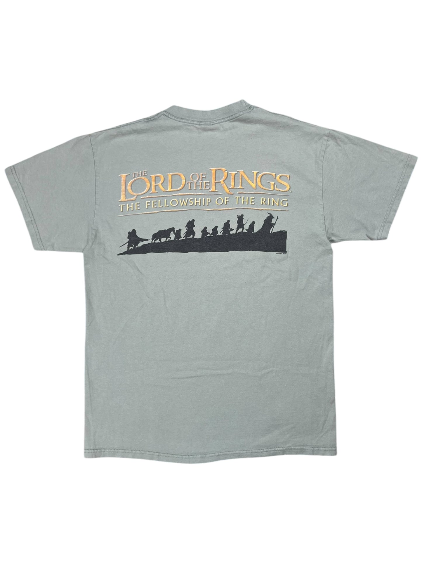 Vintage 2001 The Lord of the Rings Fellowship of the Rings movie promo tee (M)