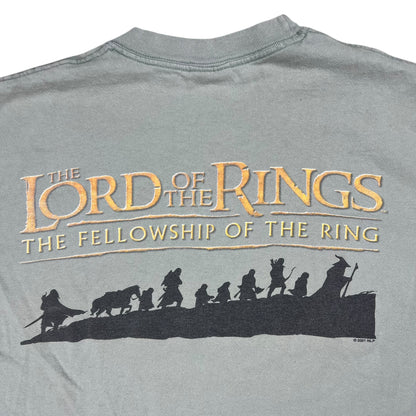Vintage 2001 The Lord of the Rings Fellowship of the Rings movie promo tee (M)
