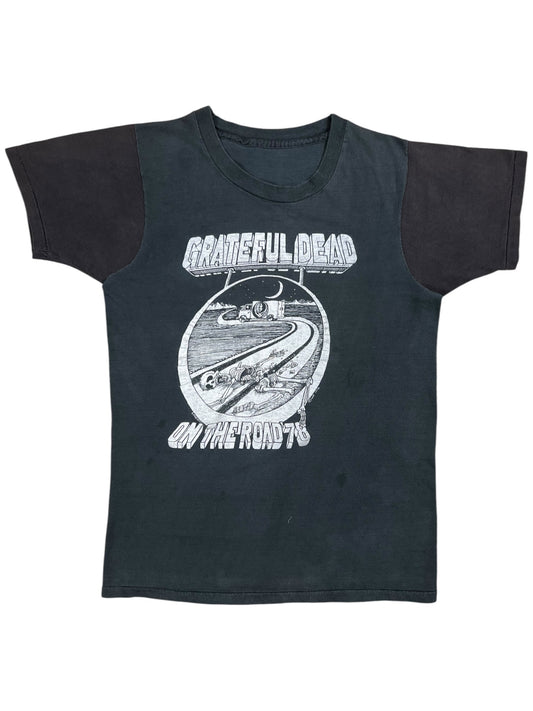 Vintage 1970s Grateful Dead On The Road ‘78 faded band tee (S)