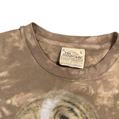 Vintage 2000 The Mountain dogs tie dye faded tee (L)