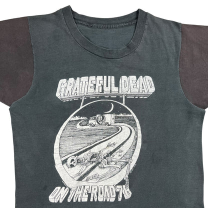 Vintage 1970s Grateful Dead On The Road ‘78 faded band tee (S)