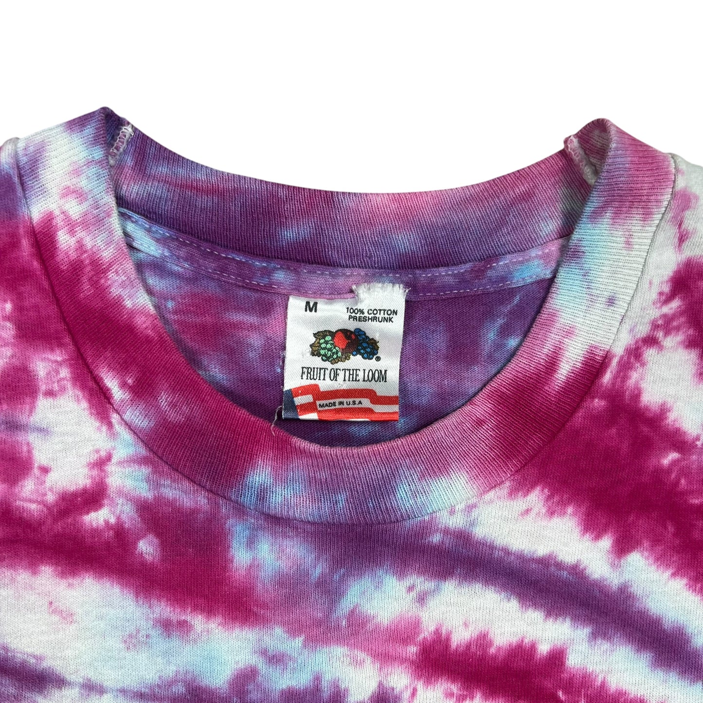 Vintage 90s Grateful Dead Cherry Garcia Ben & Jerry’s TEST PRINT tie dye tee (M)