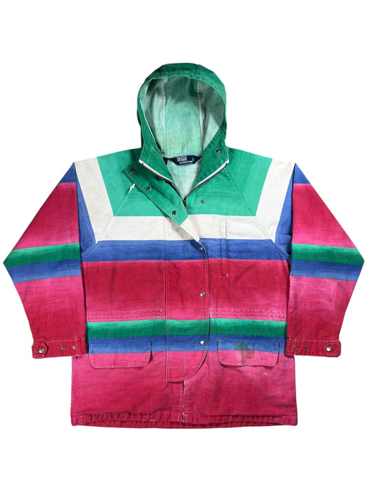 Vintage 1993 Polo Ralph Lauren Sailing Regatta Bayport CPRL RL93 Stadium faded jacket (XL)