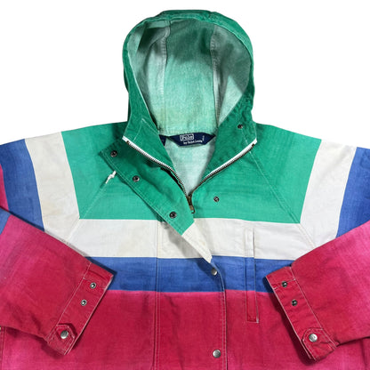 Vintage 1993 Polo Ralph Lauren Sailing Regatta Bayport CPRL RL93 Stadium faded jacket (XL)