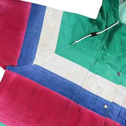 Vintage 1993 Polo Ralph Lauren Sailing Regatta Bayport CPRL RL93 Stadium faded jacket (XL)