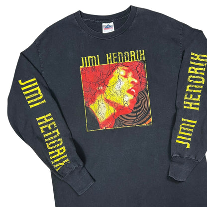 Vintage 2004 Jimi Hendrix long sleeve print faded band tee (L)