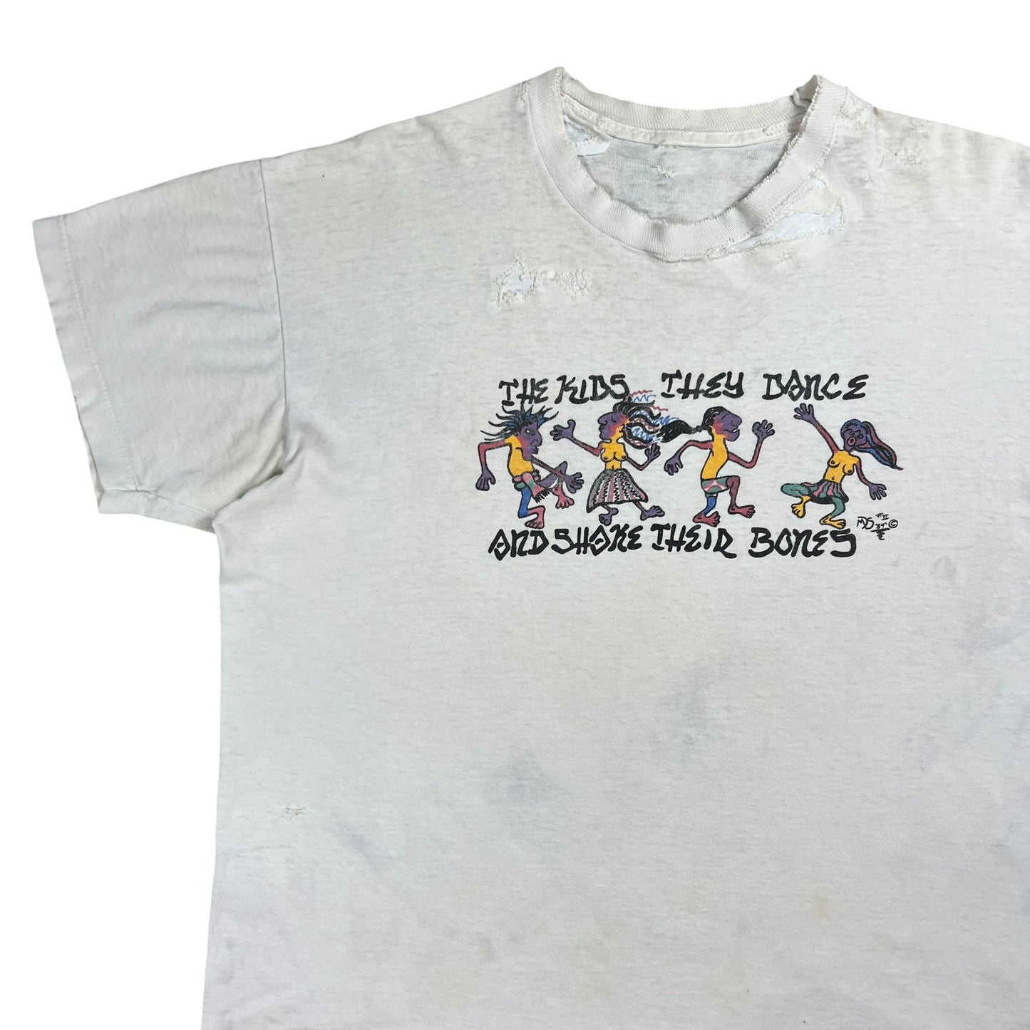 Vintage 90s Grateful Dead Throwing Stones Repaired distressed band tee (XL)