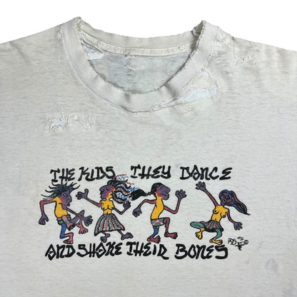 Vintage 90s Grateful Dead Throwing Stones Repaired distressed band tee (XL)