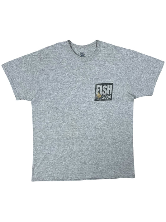 Vintage 2004 Phish fish folk lot band tee (M)