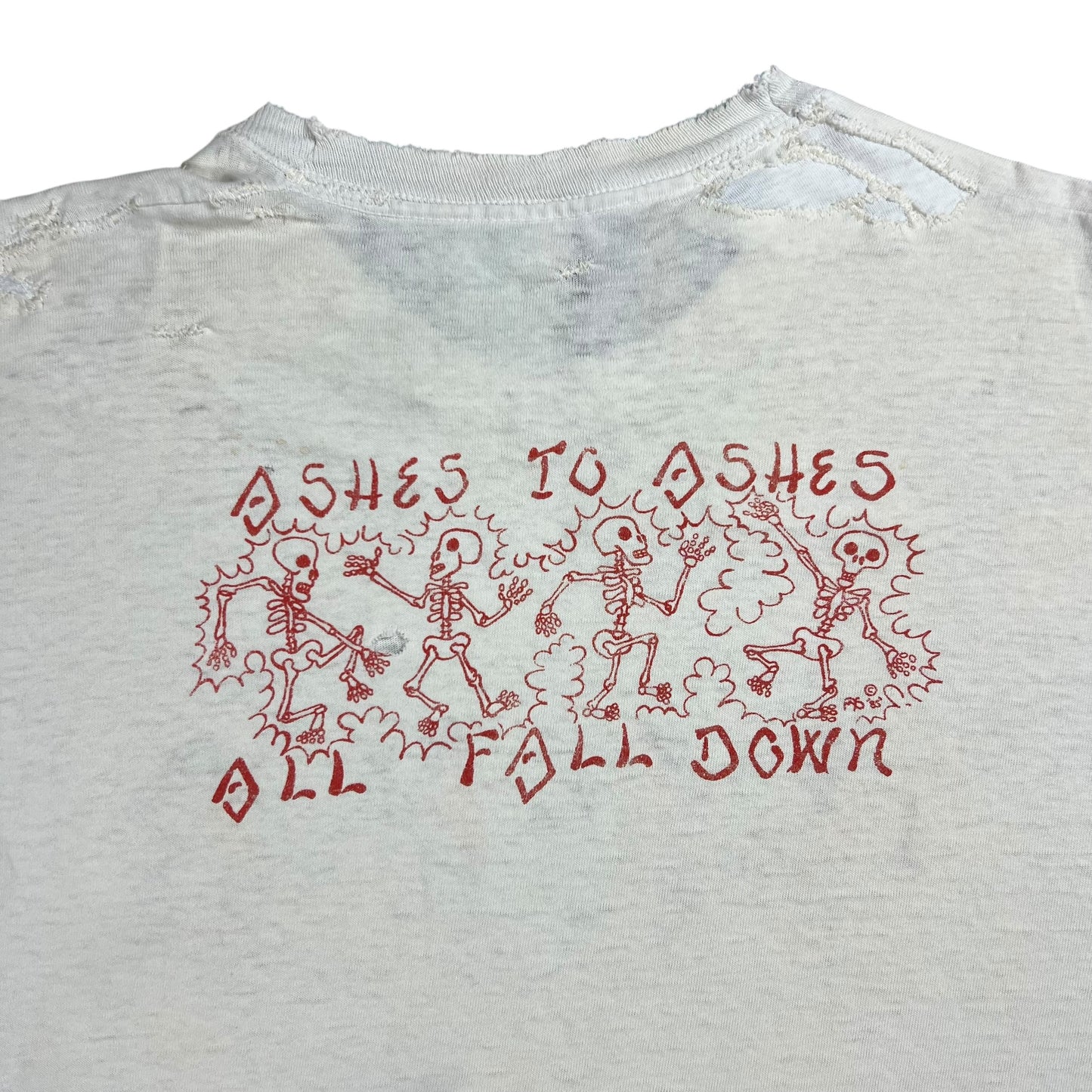 Vintage 90s Grateful Dead Throwing Stones Repaired distressed band tee (XL)