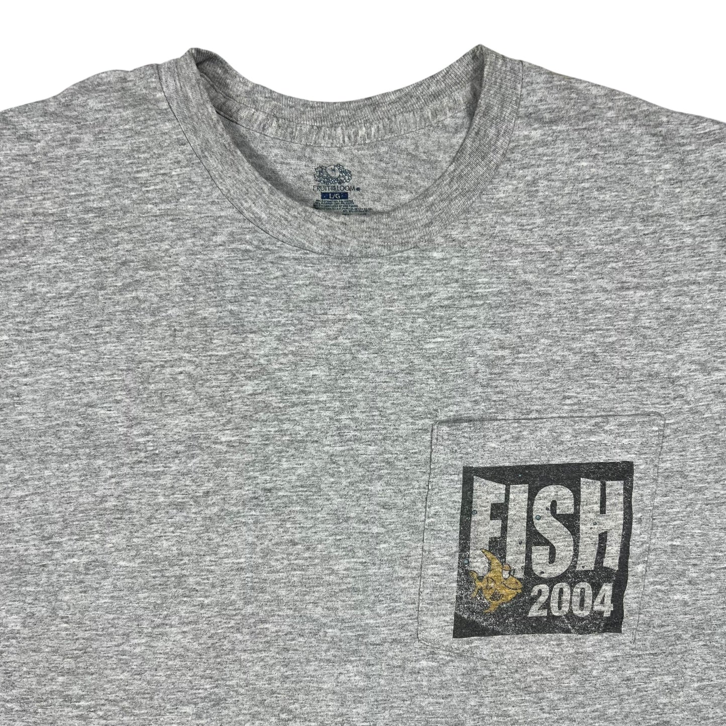 Vintage 2004 Phish fish folk lot band tee (M)