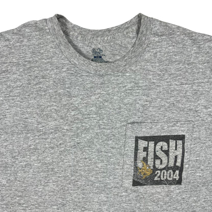 Vintage 2004 Phish fish folk lot band tee (M)