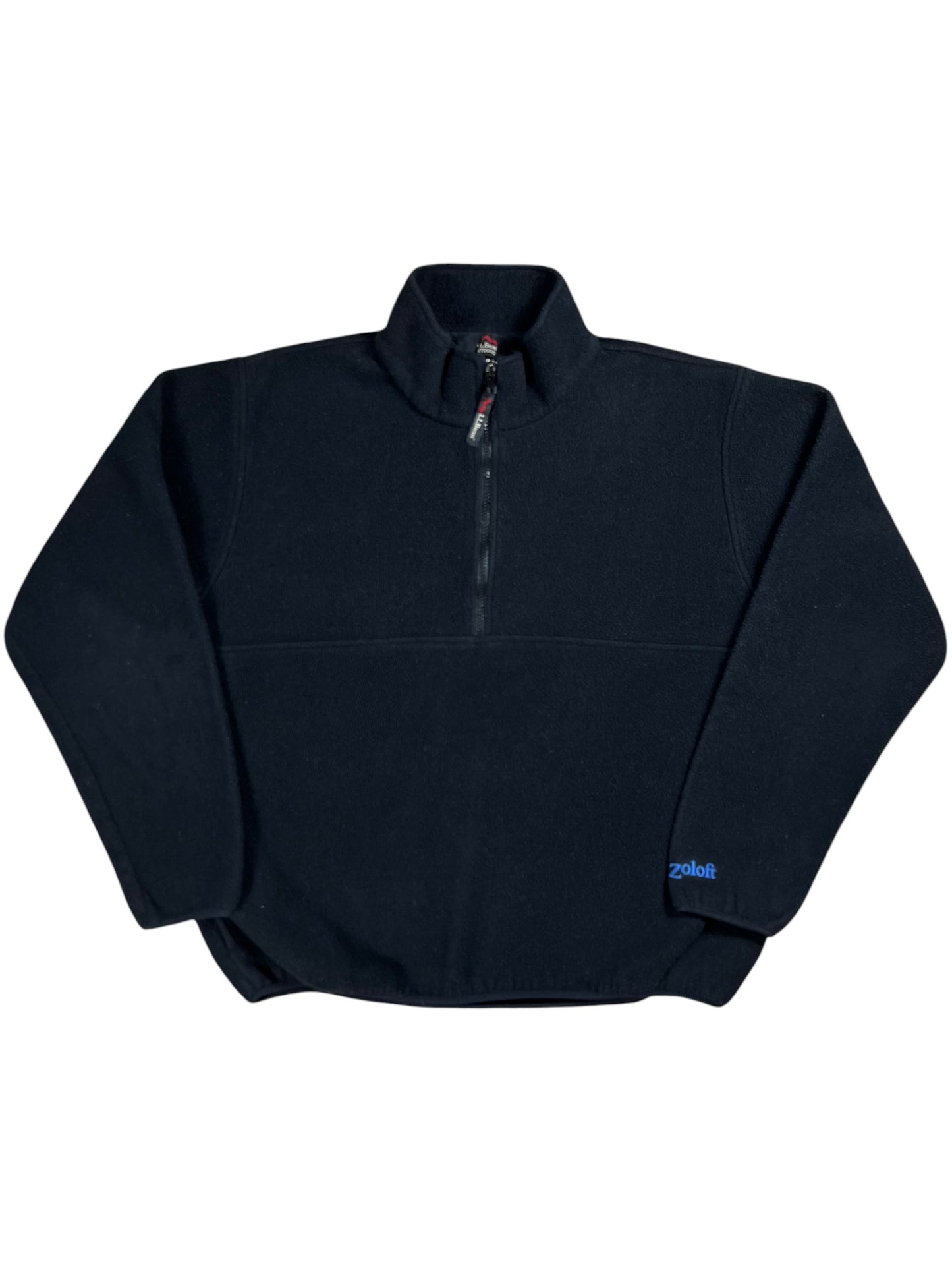 Vintage 90s Zoloft L.L. Bean pharmaceutical promo zip up fleece (M)