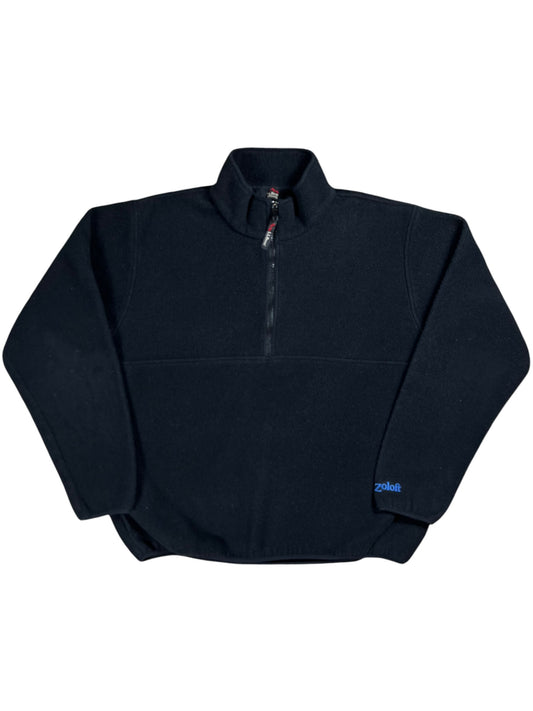 Vintage 90s Zoloft L.L. Bean pharmaceutical promo zip up fleece (M)