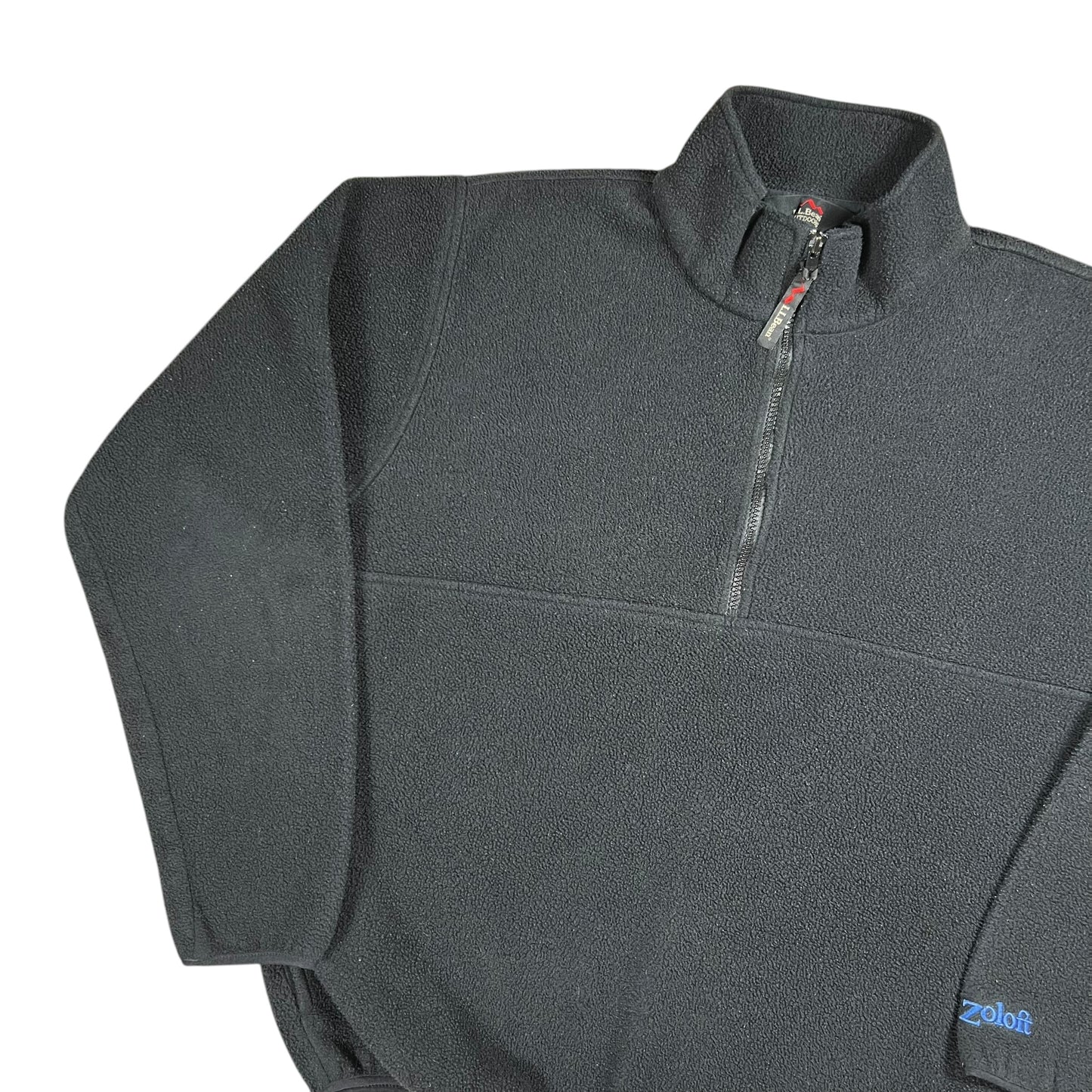 Vintage 90s Zoloft L.L. Bean pharmaceutical promo zip up fleece (M)