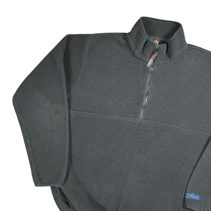 Vintage 90s Zoloft L.L. Bean pharmaceutical promo zip up fleece (M)