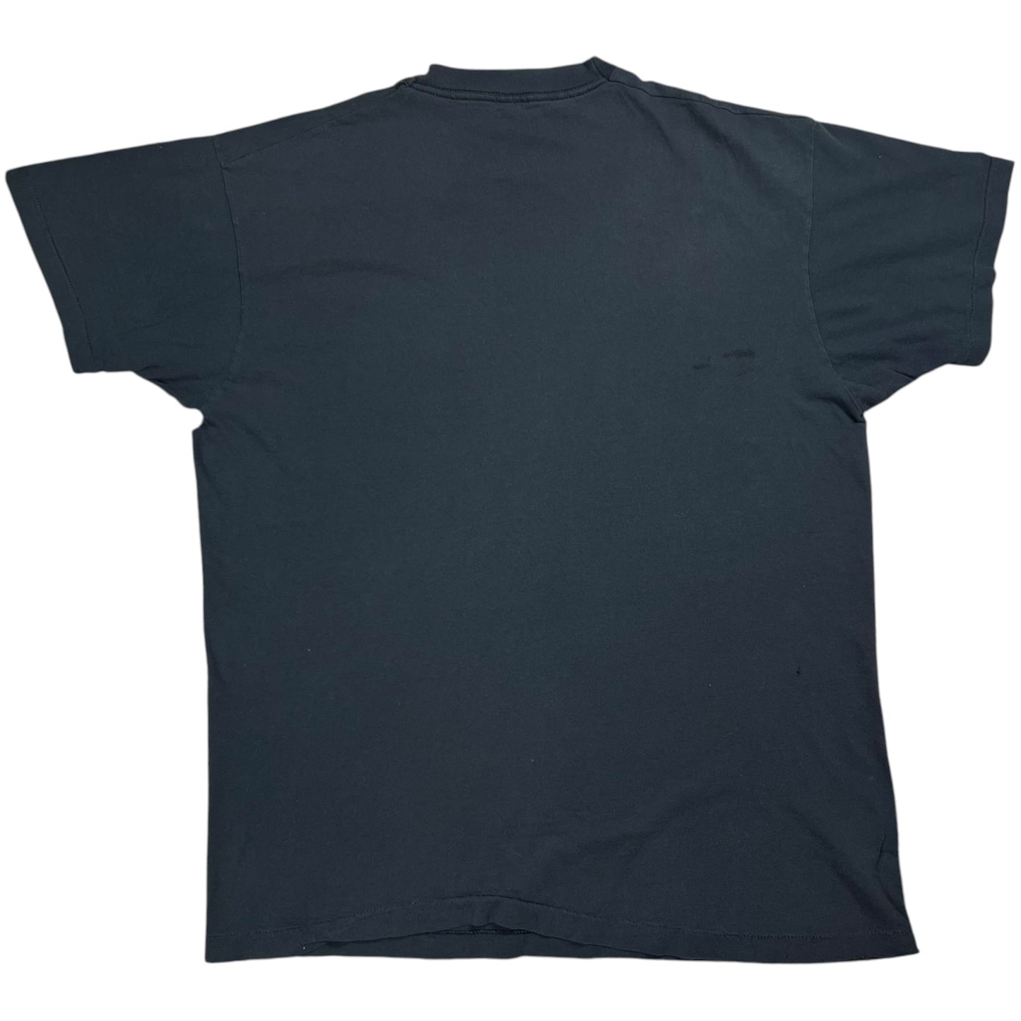 Vintage 80s faded black ghost pocket tee (L)