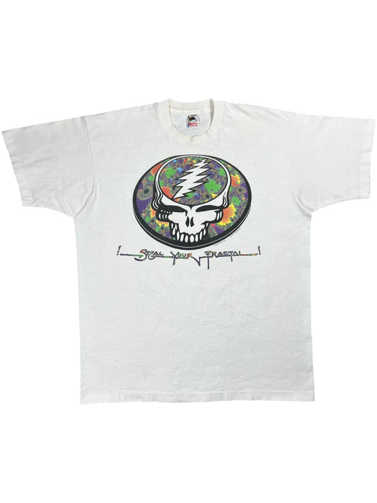 Vintage 1994 Grateful Dead Steal Your Fractal Digital Dead band tee (XL)