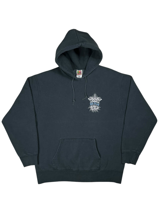 Vintage 90s Fruit of the Loom Bob Dylan logo band hoodie (L)