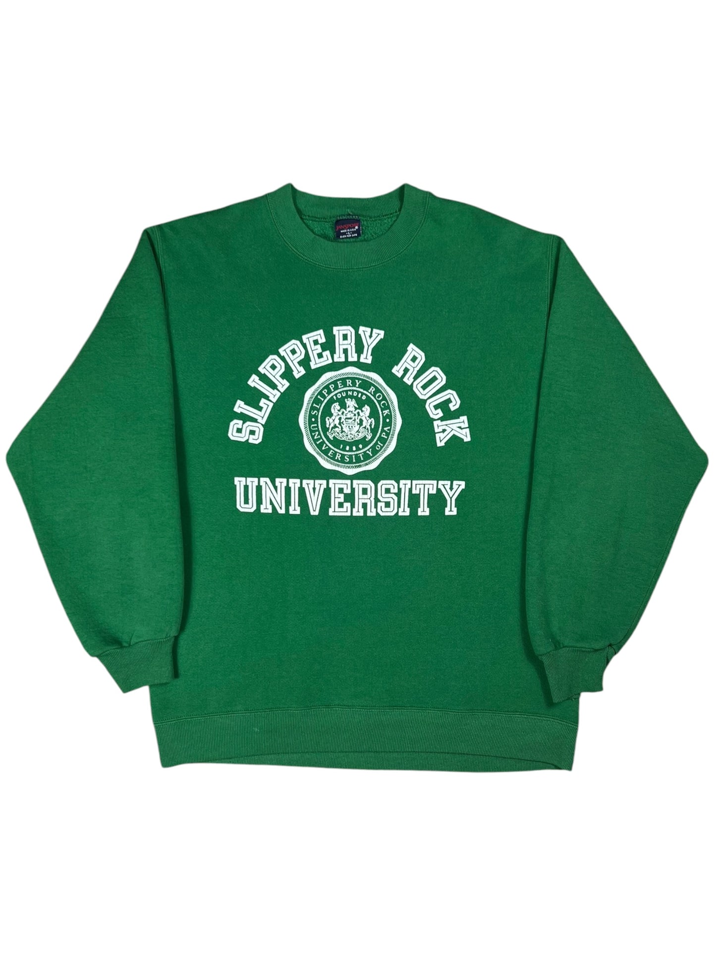 Vintage 80s Jansport Slippery Rock University Crewneck (M)