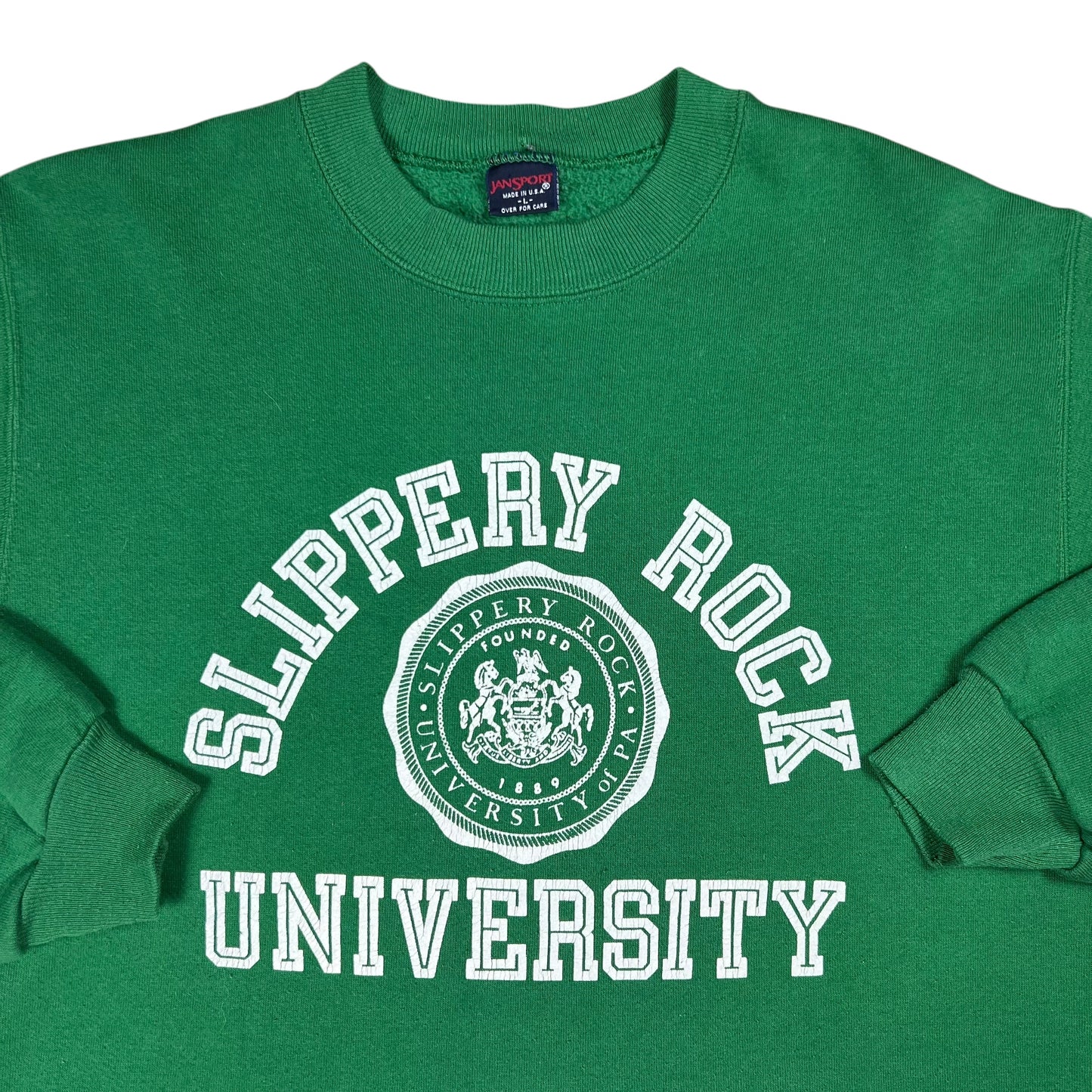 Vintage 80s Jansport Slippery Rock University Crewneck (M)