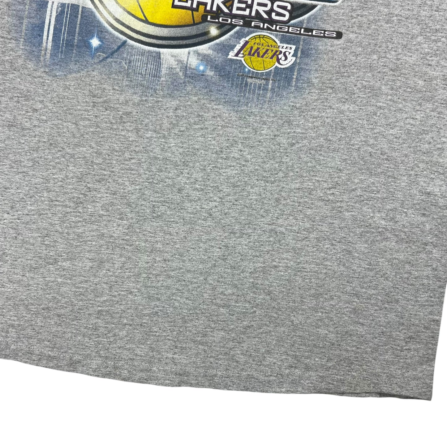 Vintage 2002 Los Angeles Lakers NBA Champions tee (L)