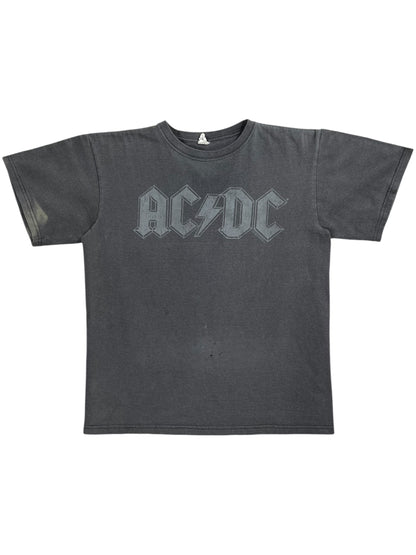 Vintage 2004 Anvil AC/DC faded black band tee (M)