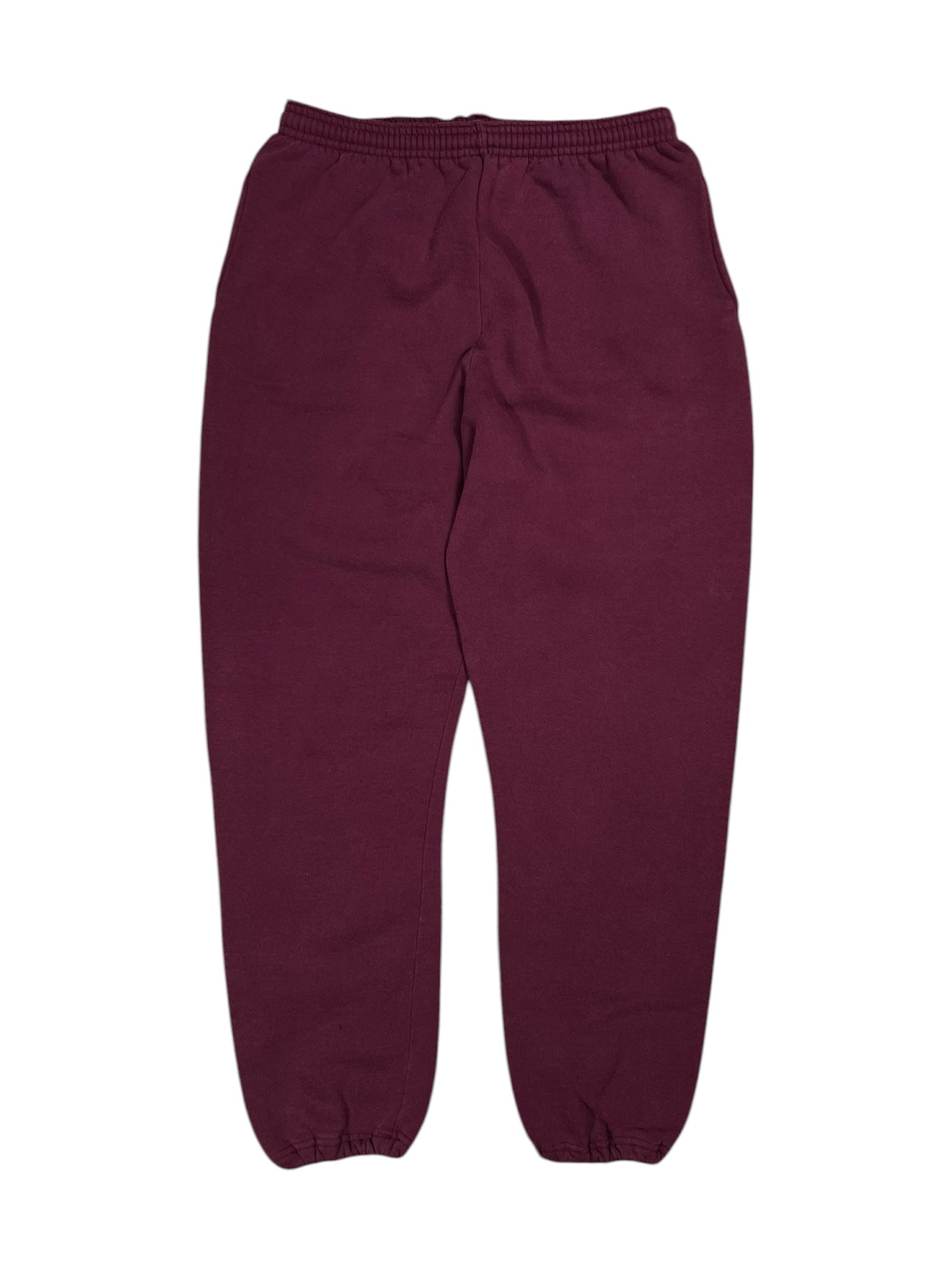 Vintage 90s Russell Athletic USA made faded maroon jogger sweatpants (L)