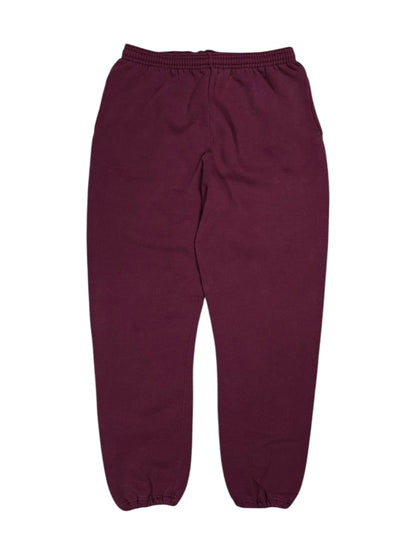 Vintage 90s Russell Athletic USA made faded maroon jogger sweatpants (L)