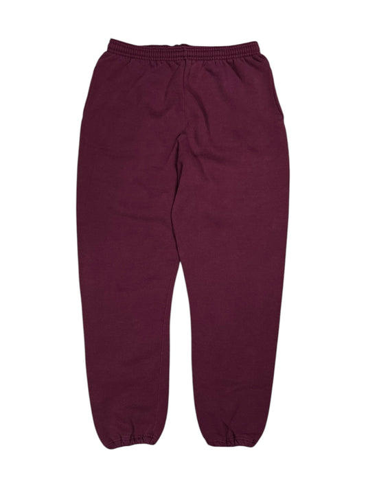 Vintage 90s Russell Athletic USA made faded maroon jogger sweatpants (L)
