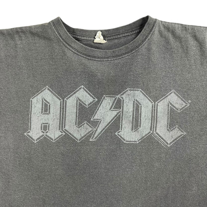 Vintage 2004 Anvil AC/DC faded black band tee (M)