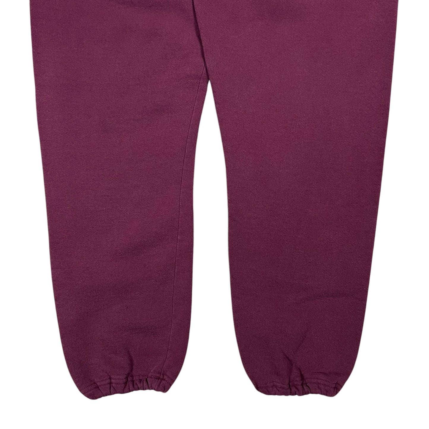 Vintage 90s Russell Athletic USA made faded maroon jogger sweatpants (L)