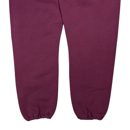 Vintage 90s Russell Athletic USA made faded maroon jogger sweatpants (L)