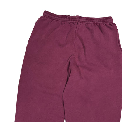 Vintage 90s Russell Athletic USA made faded maroon jogger sweatpants (L)