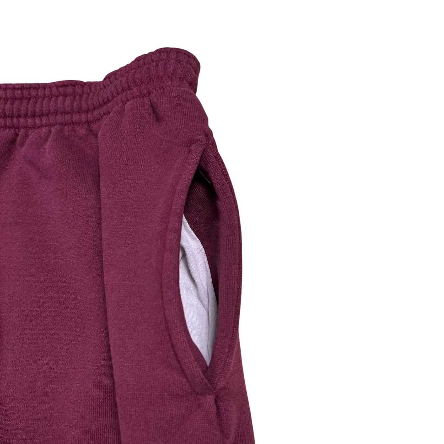Vintage 90s Russell Athletic USA made faded maroon jogger sweatpants (L)