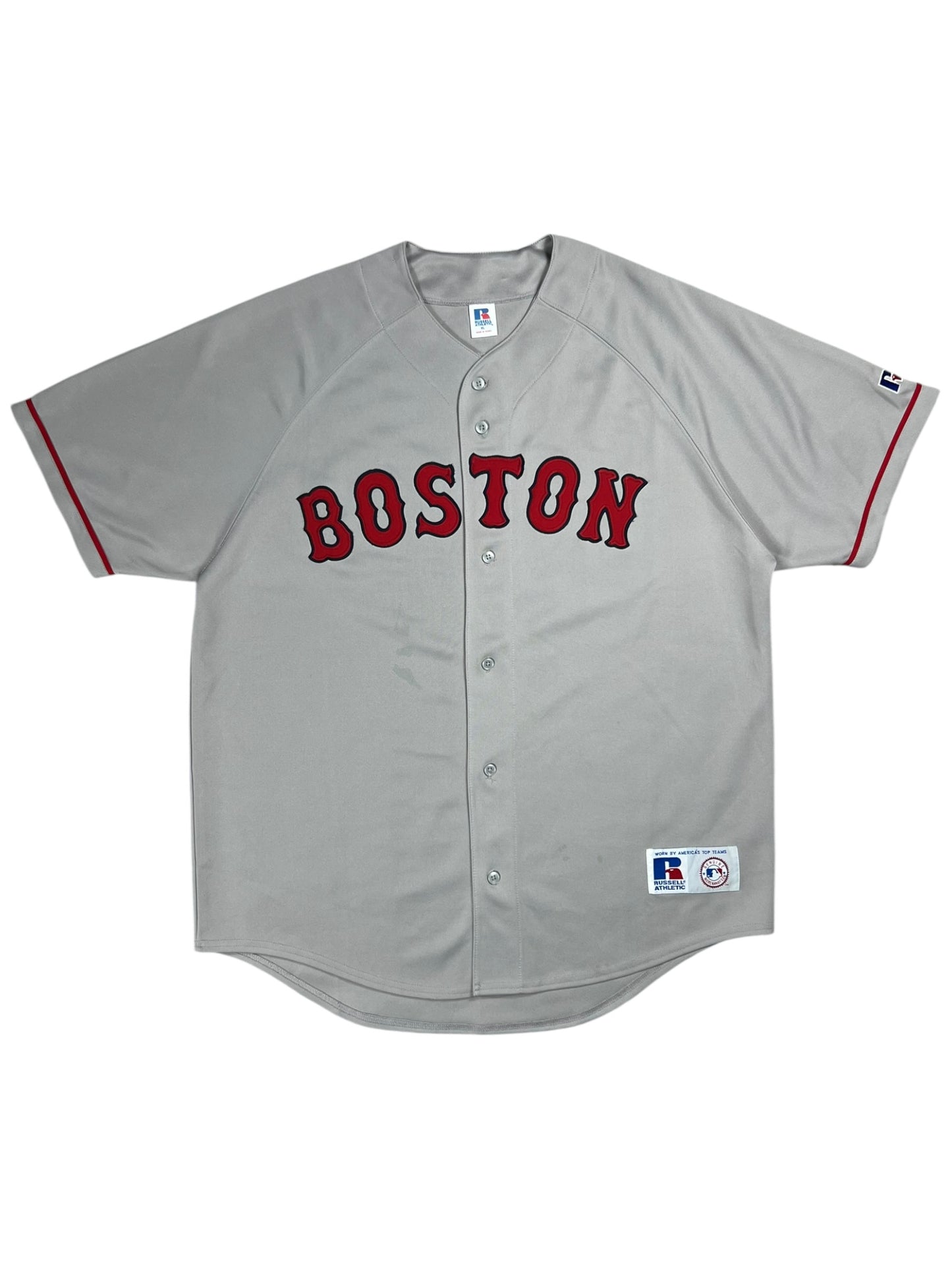 Vintage Y2K Russell Athletic Boston Red Sox Manny Ramirez MLB jersey (XL)