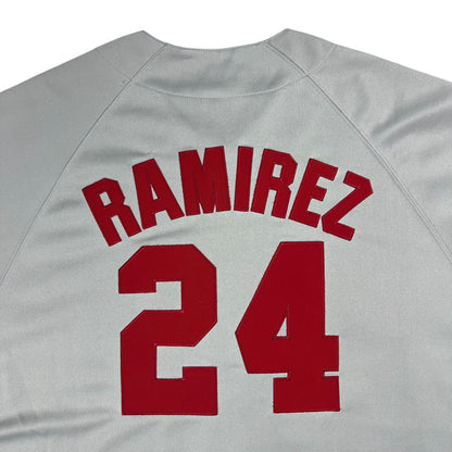 Vintage Y2K Russell Athletic Boston Red Sox Manny Ramirez MLB jersey (XL)