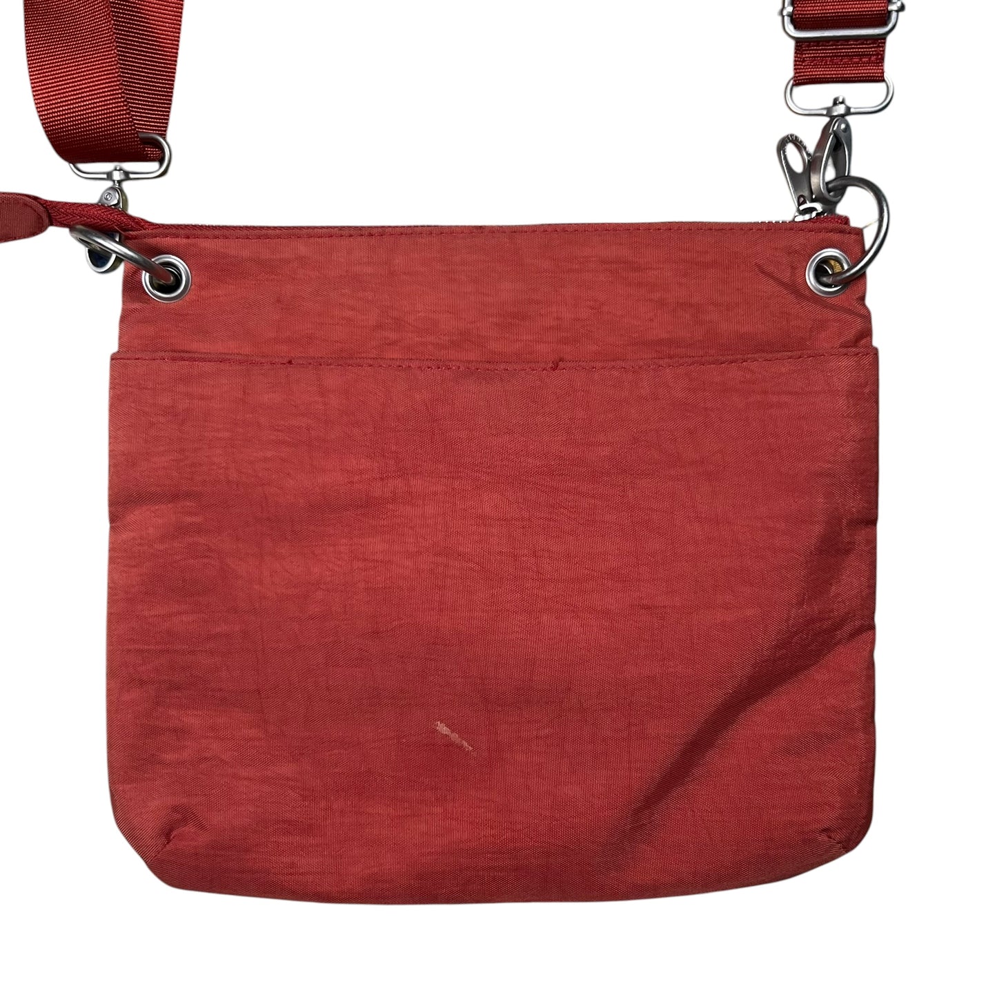 Vintage Y2K baggallini multi pocket cross shoulder burnt orange bag