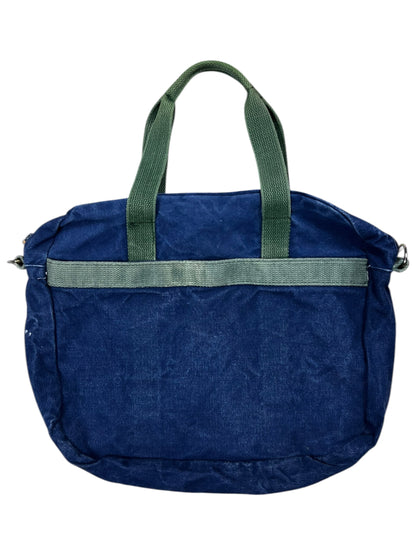 Vintage 90s USA made faded Denim messenger bag