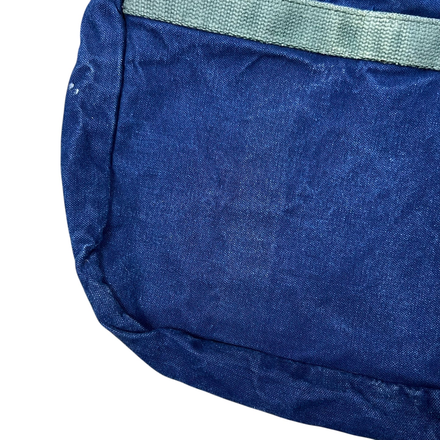Vintage 90s USA made faded Denim messenger bag