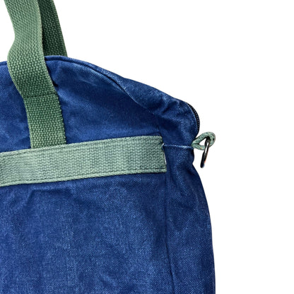 Vintage 90s USA made faded Denim messenger bag