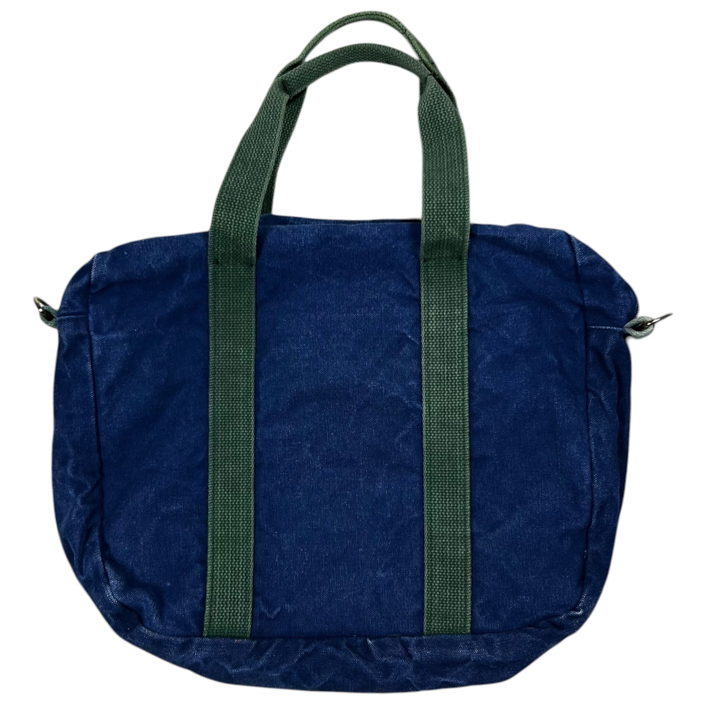 Vintage 90s USA made faded Denim messenger bag