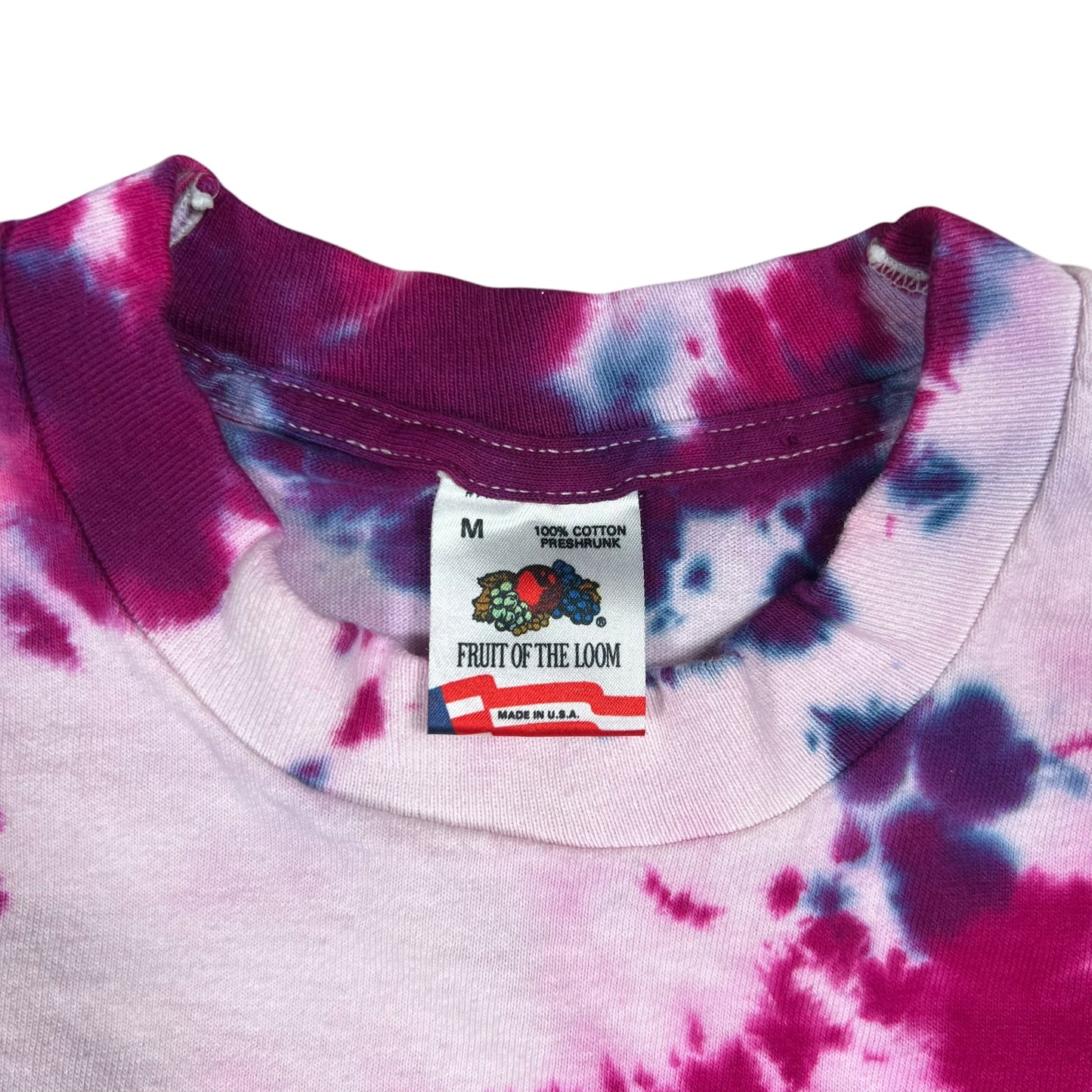 Vintage 90s Jerry Cherry Garcia Ben & Jerry’s Grateful Dead tie dye tee (M)